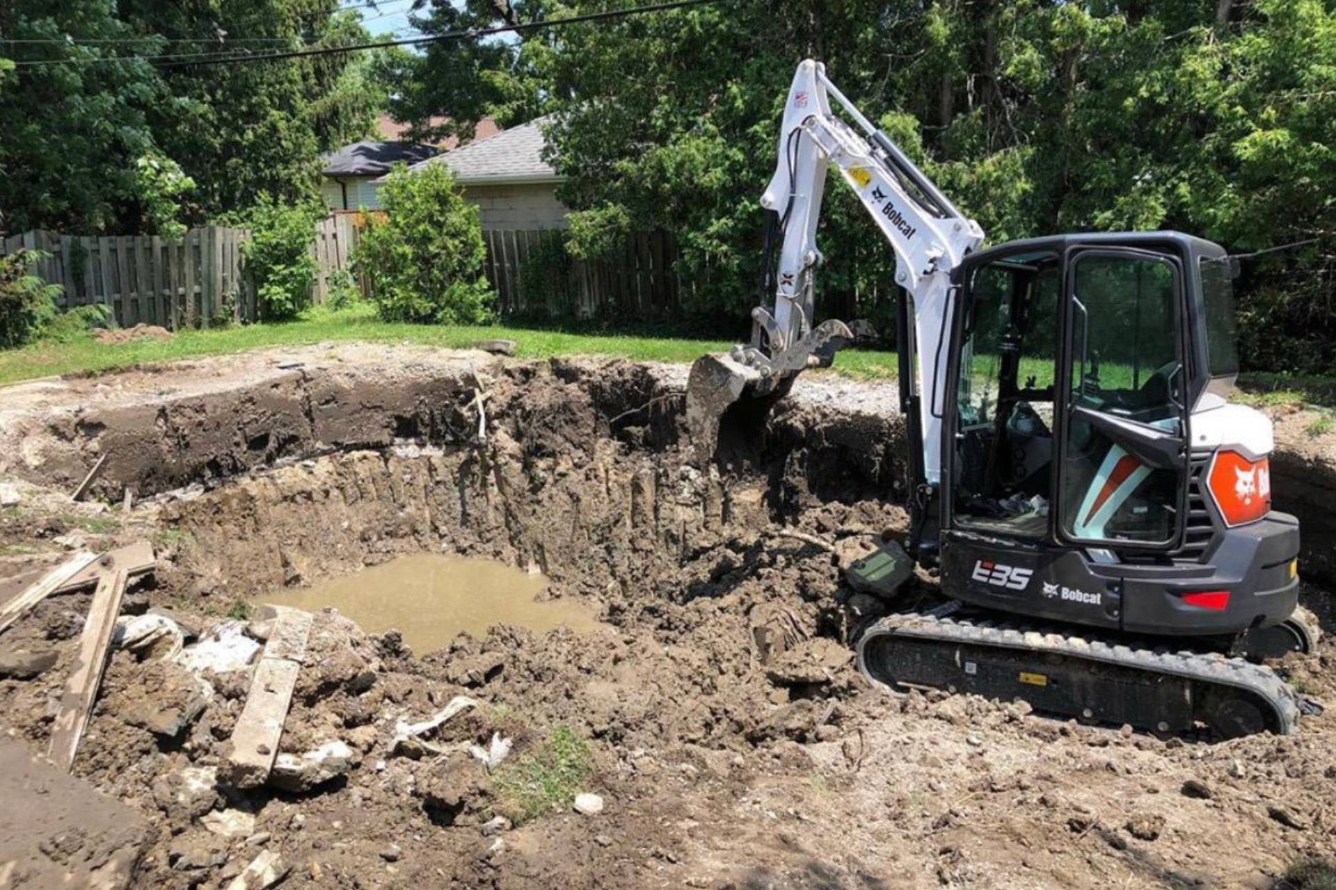 Professional excavation and digging services