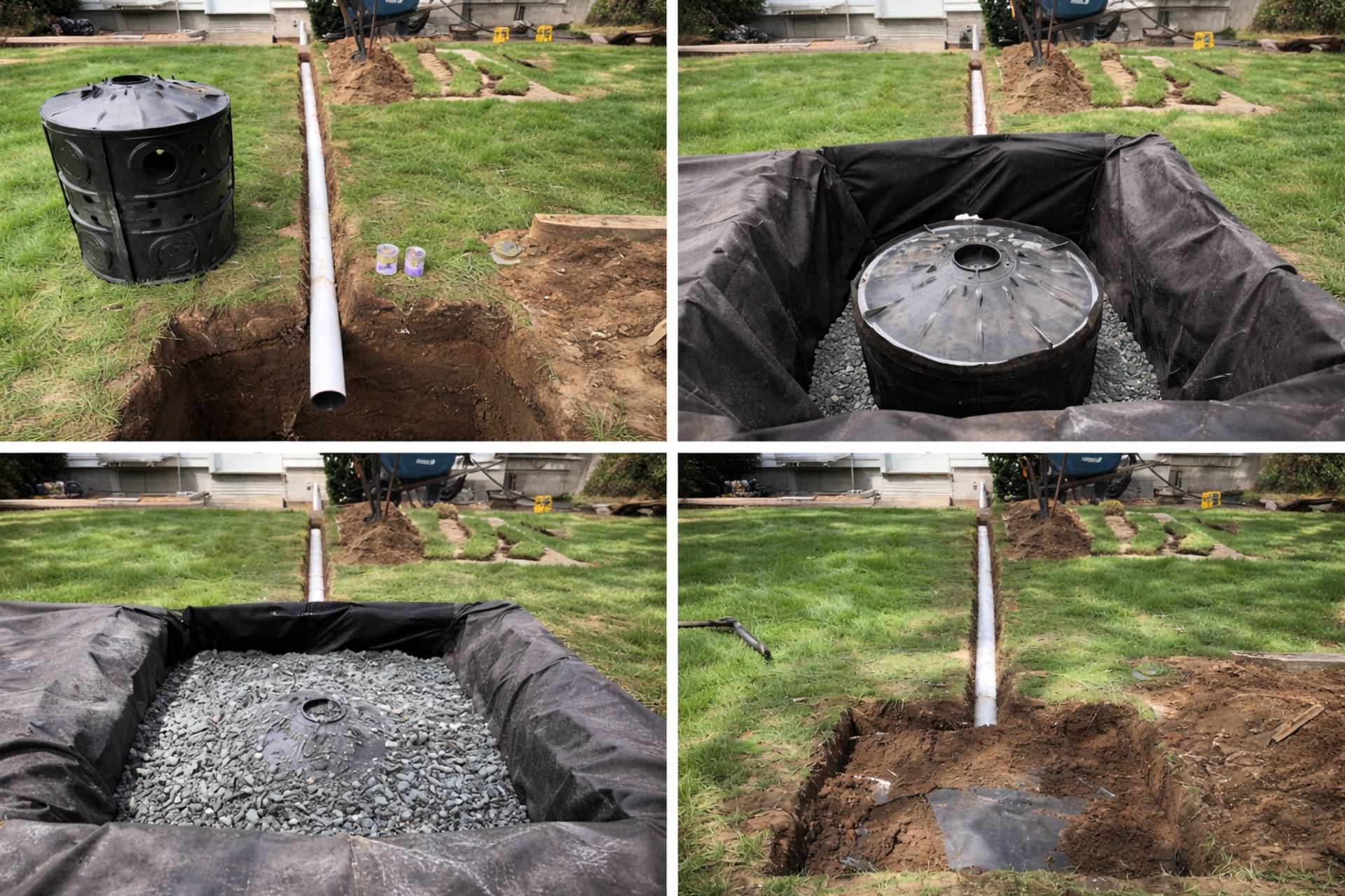 Exterior Drainage Installation