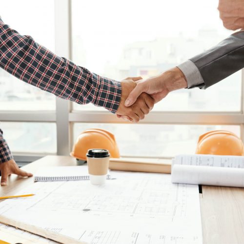 handshake business meeting image
