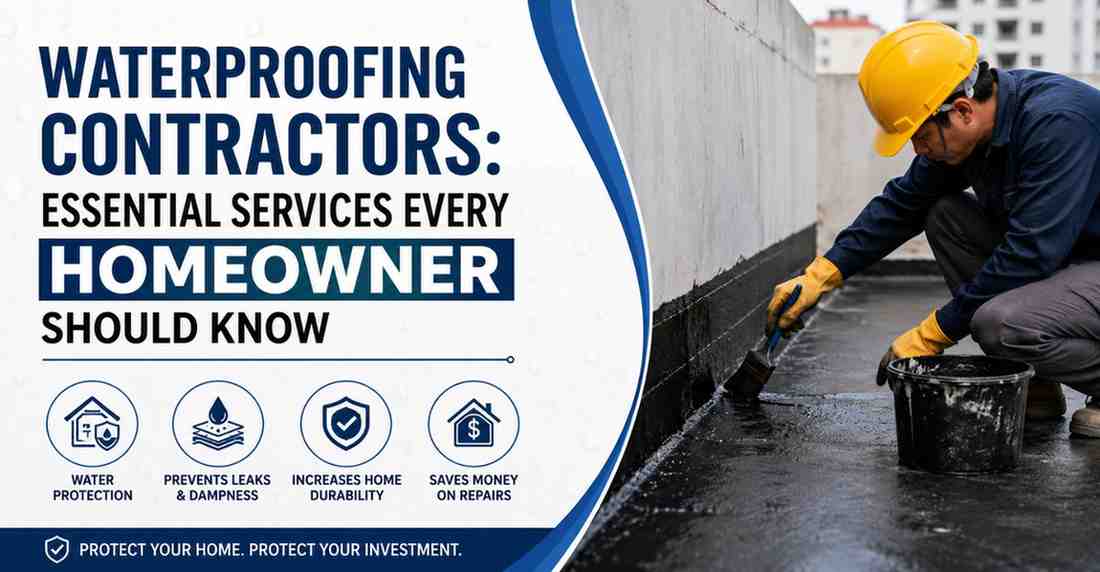 Waterproofing Contractors: Essential Services Every Homeowner Should Know